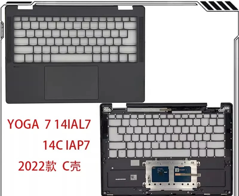 For Lenovo Yoga 14C IAP7 7-14IAL 2022 A C D case,touchpad