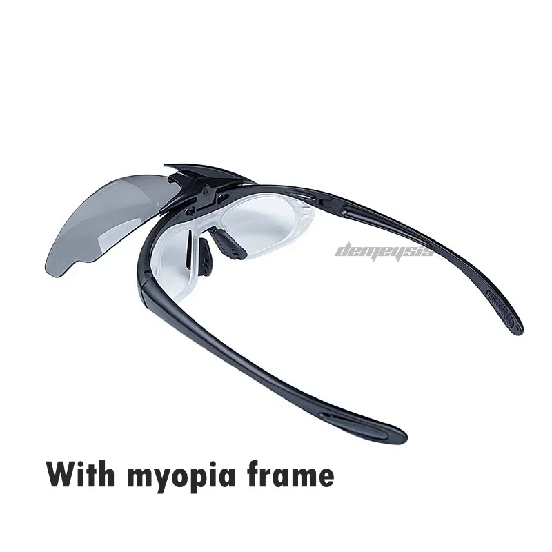 Tactical Glasses Flip-up Lens Frame Hunting Shooting Protective Glasses Hiking Cycling Sports Sunglasses