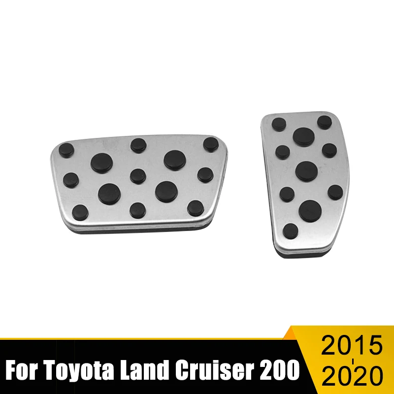 

For Toyota Land Cruiser 200 LC200 2015~2018 2019 2020 Car Fuel Accelerator Brake Pedal Cover Pad For Lexus LX570 2016~2020 2021