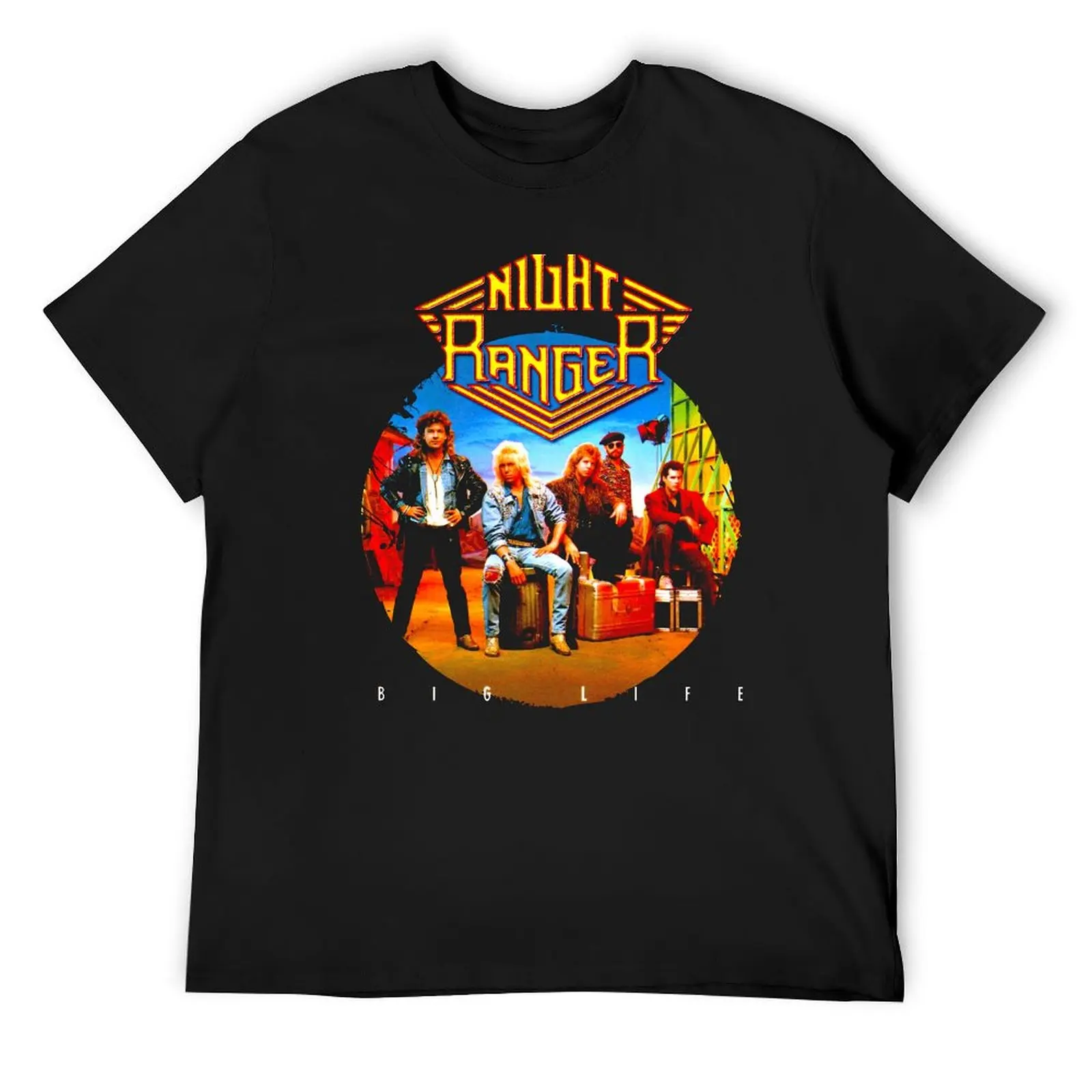 

Hard Rock Legends! The Night Ranger Classics T-Shirt tees Aesthetic clothing summer shirt heavy weight t shirts for men