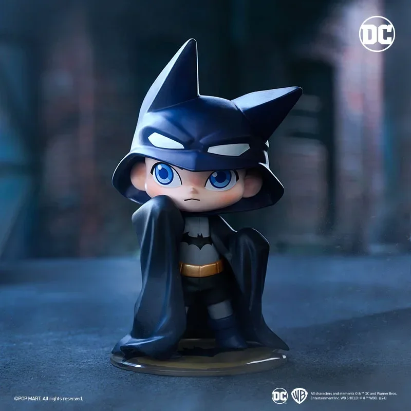 Justice League Figure Batman Superman Wonder Woman The Joker Q-version Figure Cute and playful toy gift Brand New Genuine pop