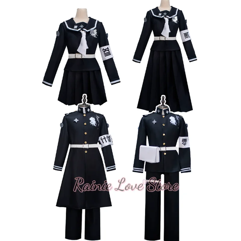 

Hundred Line Хируко Шизухара Косплей Костюм Югаму Омокаге Такуми Сумино Даруми Амемия наряд Хэллоуин Вечеринка Взрослые Женщины Мужчины