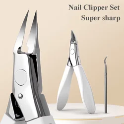 Nail Scissors Household Manicure Tools New Anti-Splash Nail Clippers Large Thick Hard Special Nail Clippers Pedicure Tools