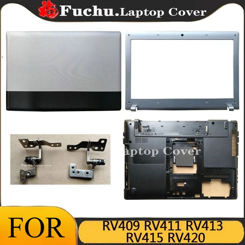 For RV409 RV411 RV413 RV415 RV420 Laptop LCD Back Cover/Frame/Bottom Case Hint/Top Cover