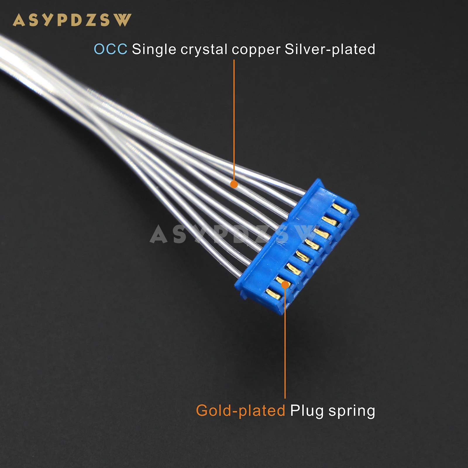 HIFI OCC 실버 플레이트 8 핀 디지털 시뮬레이션 전원 공급 케이블, OPPO UDP-203 UDP-205