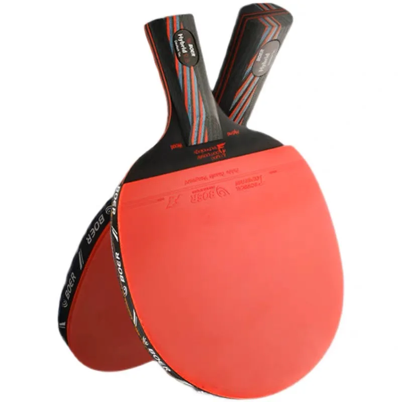 BOER 6 Star Racket Professionl Pip-in Table Tennis Rackets Original BOER Ping Pong Bat