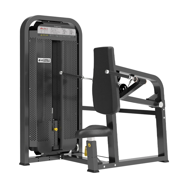 

Commercial Gym Equipment Hot Sales Adjustable Steel Seated Dip Triceps Machine For Bodybuilding And Exercise
