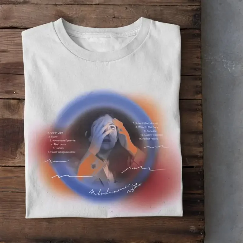 Lorde Music Album White T Shirt Cotton