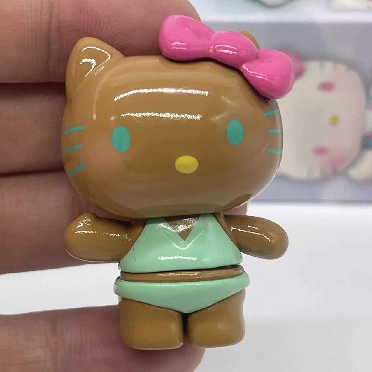 الصيف كيتي تمثال قوس قزح السكر سلسلة العصرية صندوق أعمى اللعب الحيوان سطح المكتب الديكور تذكارية هدية تحصيل العناصر