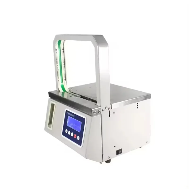 Automatic Banding Machine Small Vegetable Strapping Machine Without Glue  Bread Tying Machine