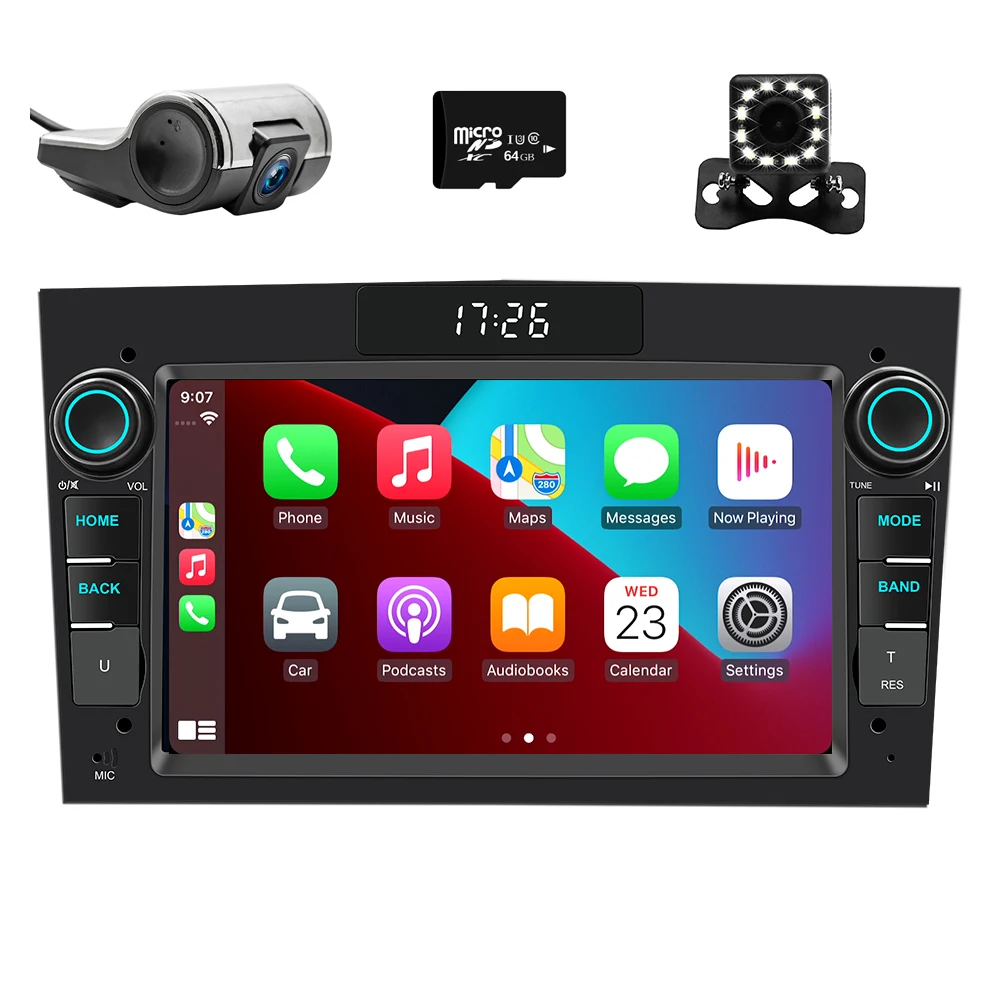 

2 Din 7'' Android 12 Car Radio Multimedia Player For Opel Astra Vectra Antara Zafira Corsa GPS Navi Wifi Car Stereo Video