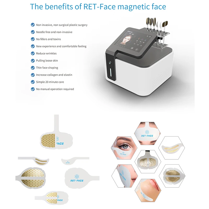 آلة رفع الوجه الجديدة OEM (مباشرة من المصنع) - يرفع الورق وتدليك الوجه والعينين