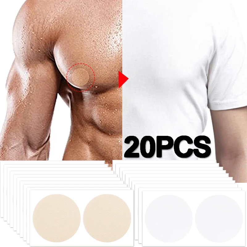 20PCS Disposable Men Nipple Cover Adhesive Chest Paste for Women Invisible Lift Underwear Running Anti Friction Nipples Sticker