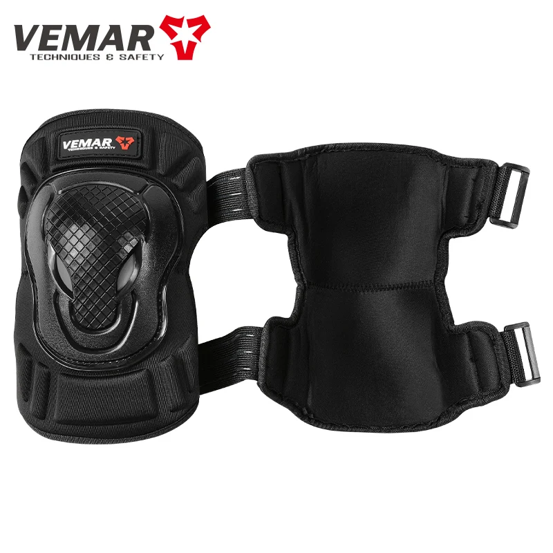 4 PCS/Set Vemar Motorcycle Elbow Knee Pads MTB BMX Guards Adult M-L Safety Protection Guards Motocross Protective Kneepads