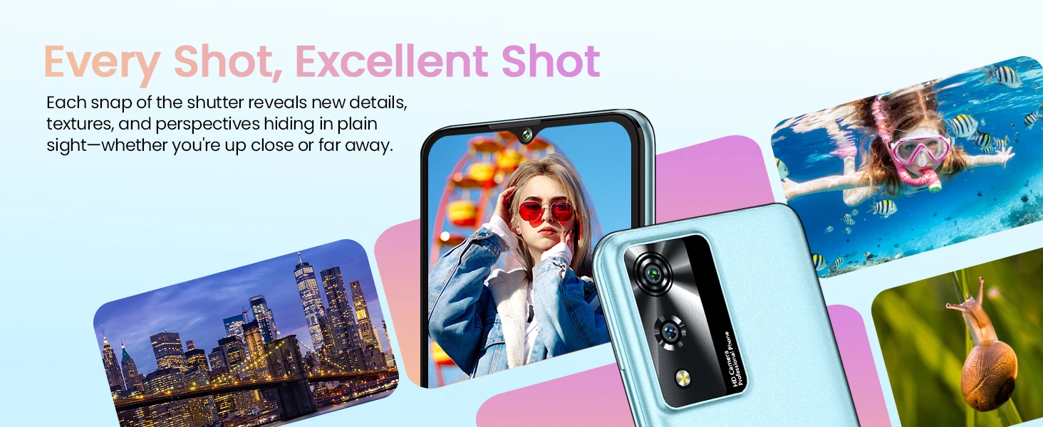 Cubot A10 Android Smartphone , 12GB (4GB+8GB)+128GB ROM, Octa-core, 6.56-Inch 90Hz Screen, 5100mAh, 48MP