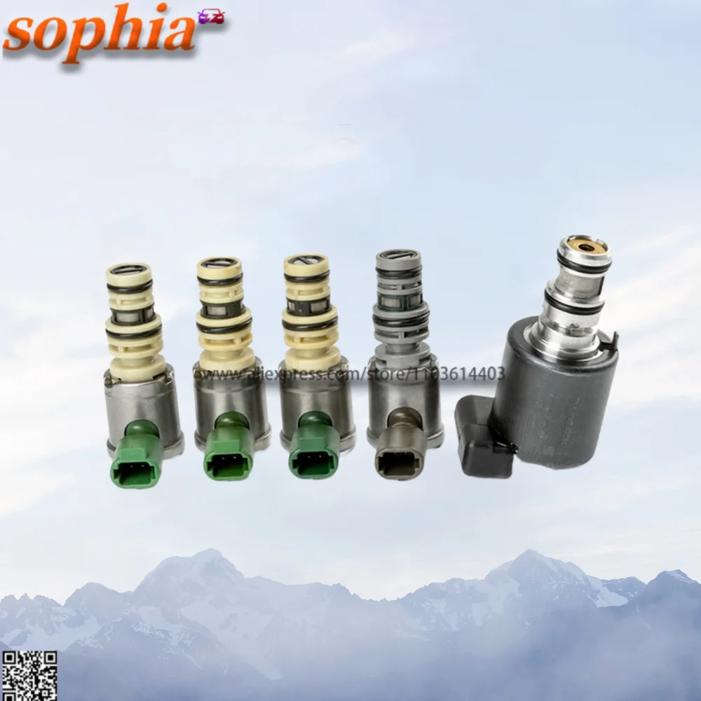 

5L40E Оригинальный комплект электромагнитных клапанов управления трансмиссии Master Shift EPC TCC для замены Cadillac, GM и BMW