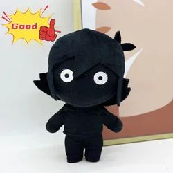 Omori Plush Little Black Pure Black Creative Plush Throw Pillow for Children's Sleep Comfort Companion Gift Spoof Cute Christmas