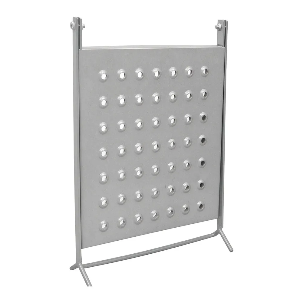 Engineered Aluminum Ladder Pad Supporting Both Standing Stability and On-Tool Storage Without Compromising Portability