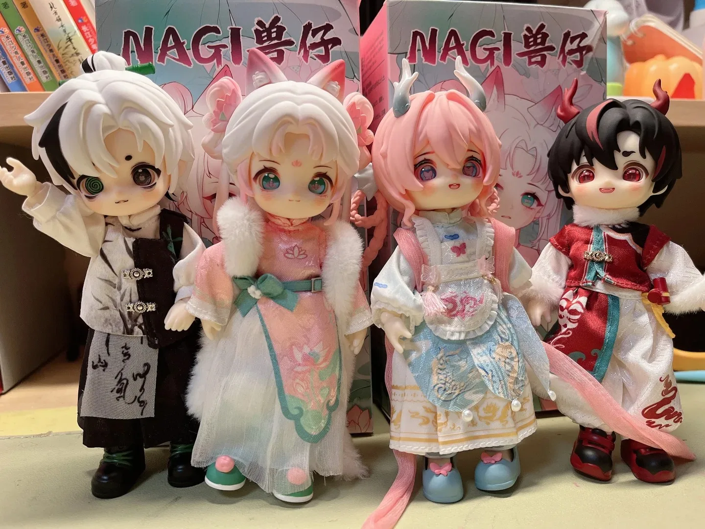 

New Nagi 4.0 Fourth Generation Xiaoyao Series Movable Doll 12 Points Blind Box Mystery Figure Desktop Ornament Collection Gifts