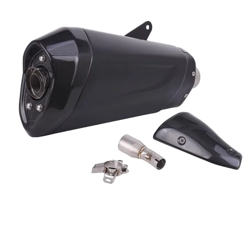 Retrofit/Upgrade 300CC 600CC 1000CC for R3 R6 Z1000 800 Z900 MT09  Stainless Steel M4 Motorcycle Exhaust Muffler