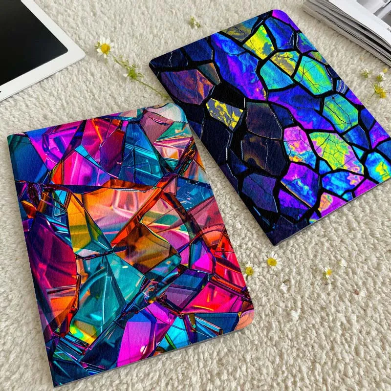 

Colorful Broken Glass Gift Tablet Case For Xiaomi Redmi Mini Pad SE K 2 4 5 6 7 8 2023 2025 11 8.8 11.2 10.1 Pro