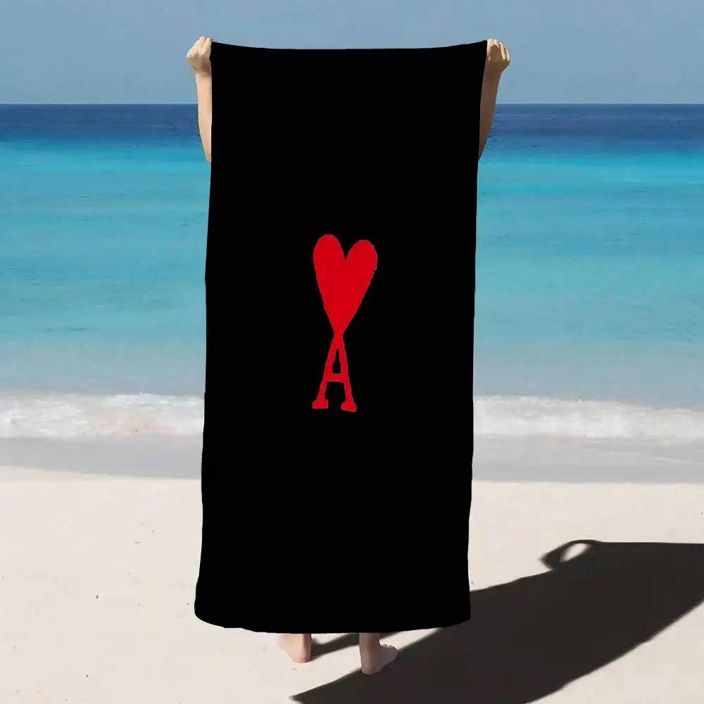 Fashion Luxury A-Amis Beach Towel Colorful Bath Towels for Girl Microfiber Quick Dry Custom Sand Free Beach Yoga Spa Gym Pool