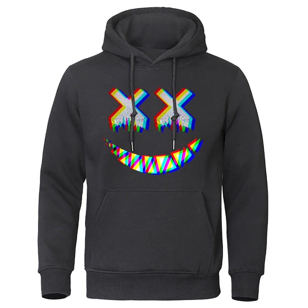 Conspiracy Funny Cartoons Tops Mens Fashion Crewneck Clothes Hip Hop Fleece Warm Clothing Street Oversized Mens Sweatshirts