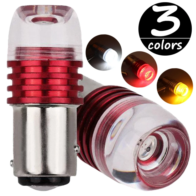 2pcs/set Car Signal Lights Universal 1157 LED Strobe Flashing Lamp Auto Tail Backup Light Brake Light Turn Lamps Car Accessories