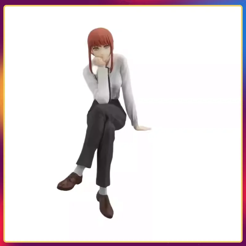 【Op Voorraad】Kettingzaag Man Figuur Makima Anime 14 Cm Noodle Stopper Figuur Model Speelgoed Voor Meisje Verjaardagscadeautjes drop Shipping Speelgoed