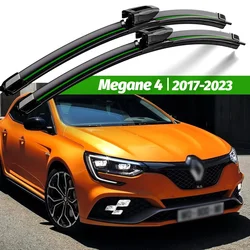 Wiper LHD Front Wiper Blades For Renault Megane 4 2017 - 2023 Windshield Windscreen Window Rain Brushes 24