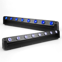 Beam 8x15W RGBW Moving Head Light DJ Controller Disco Spotlight Church Market KTV DJ Party Christmas Lights Audience