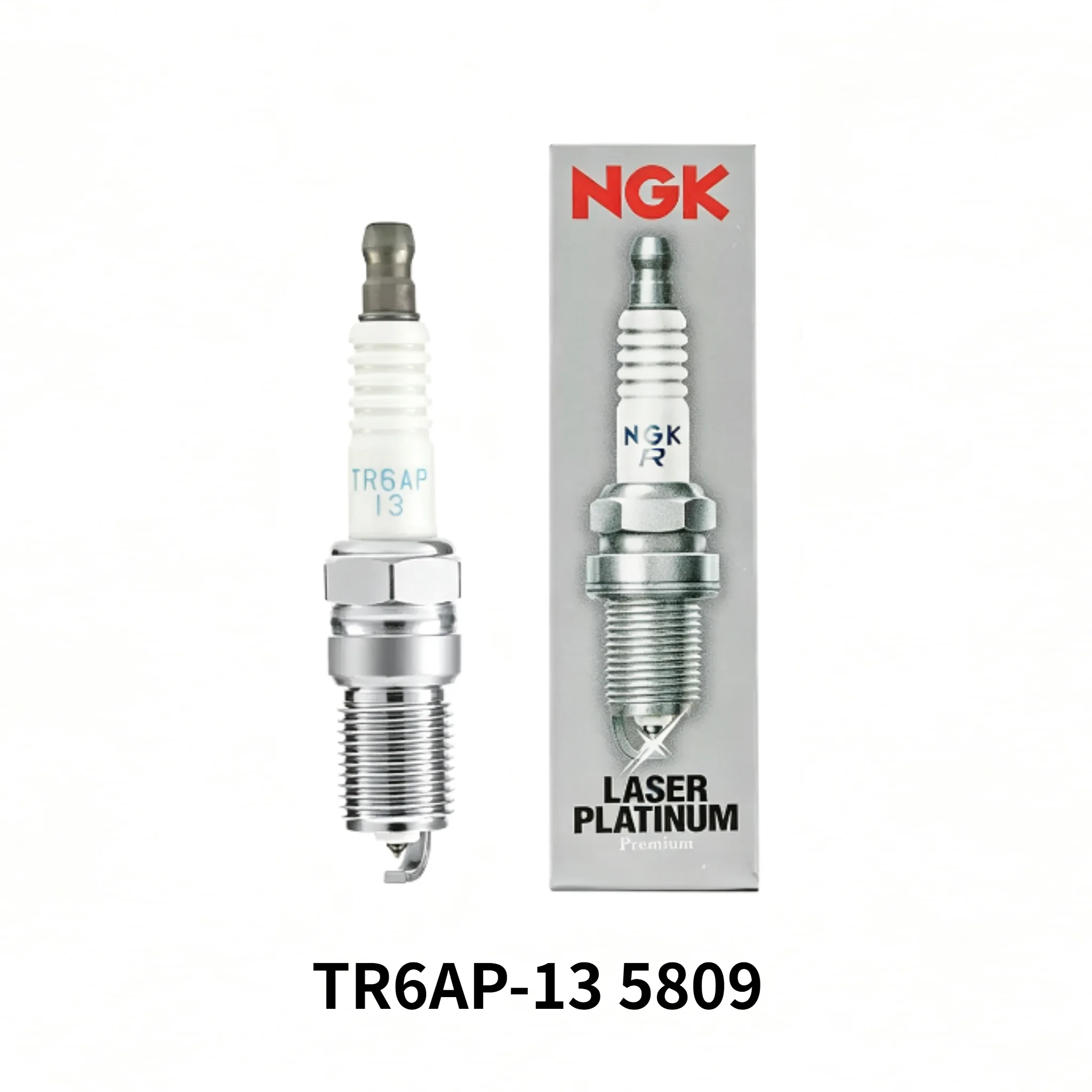 NGK Laser Platinum Spark Plug TR6AP-13 5809 Single Pack For Volvo C30 S40 Car Ignition Replacement Spark Plugs