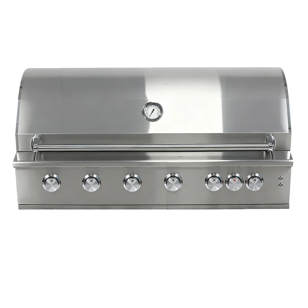 

Super Modern Luxurious Heavy Premium Built-in 304 Stainless Steel Outdoor Kitchen Home Garden 48" LPG NG BBQ