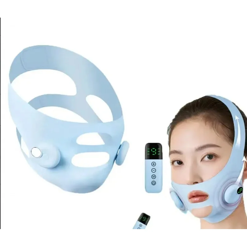 V Tape Belt Line Face Lifting Massager Reducer Double Chin Eliminator Beauty Device