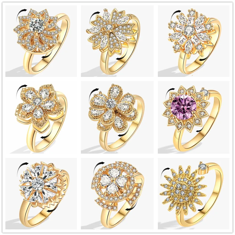 Штабелируемые-медные-хрустальные-цветы-свадебные-женские-кольца-спиннер-для-снятия-стресса-и-тревоги-вращающееся-кольцо-для-суставов-ювелирные-изделия-подарки