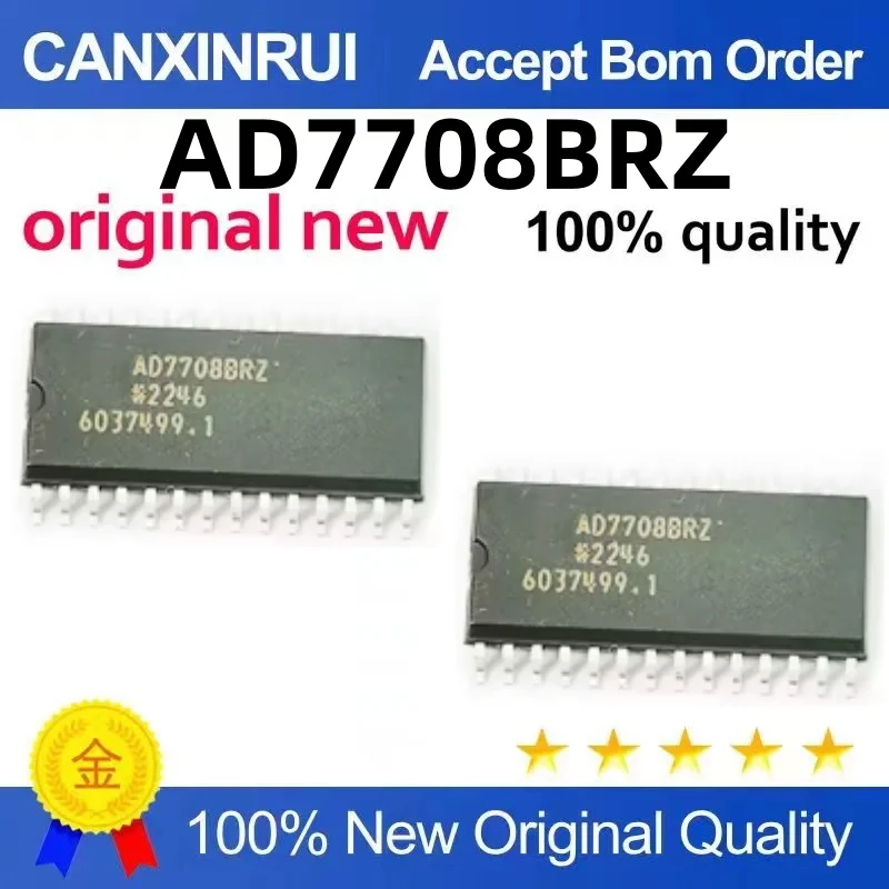 

AD7708BRZ AD974BRZ Analog-to-digital converter IC chip SOP-28 package Quality assurance