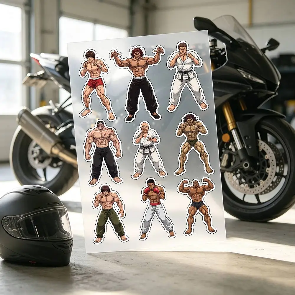 B-aki H-anma Stickers Auto Body Bumper Windows Motorcycle Laptop Walls Vinyl Decal Car Tuning Accessories