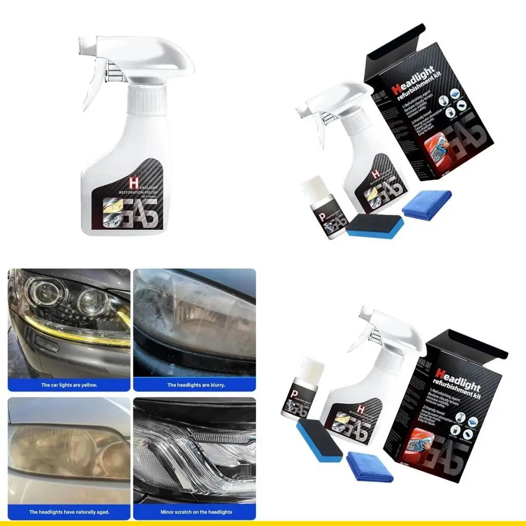 

SZCH Восстановление фар Прозрачное покрытие Реставратор линз фар Полировка