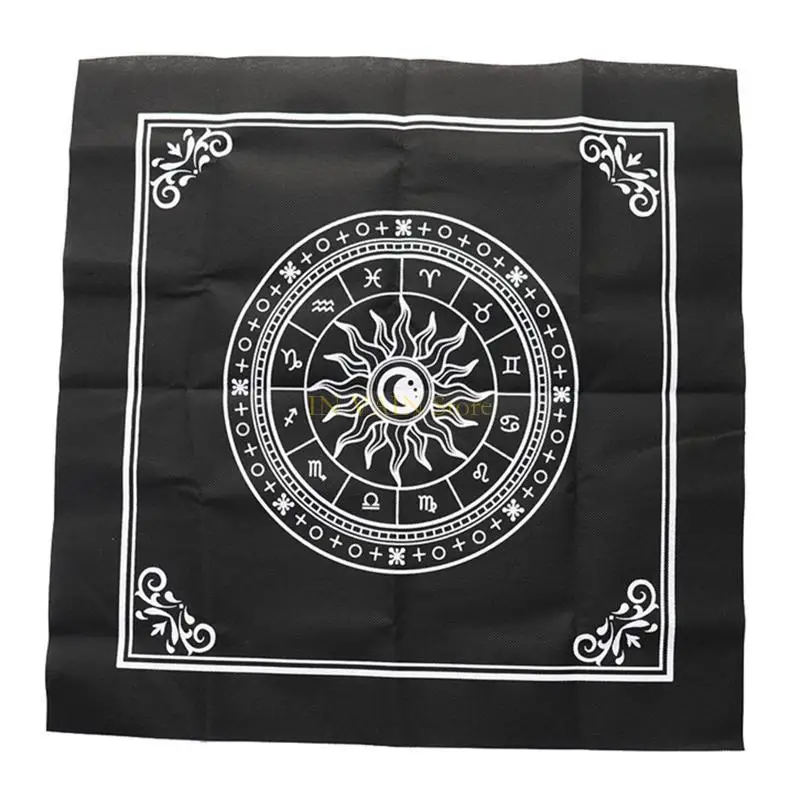 M5TC Tarot Tablecloth Guidance Board Game Divination Rug Divination Tarot Cloth