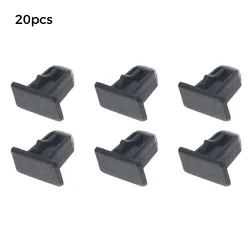 20Pcs Rocker Panel Clips for Chrysler Jeep Grand Cherokee 1999-On Replaces 5FR56DX9 Black Nylon Clip