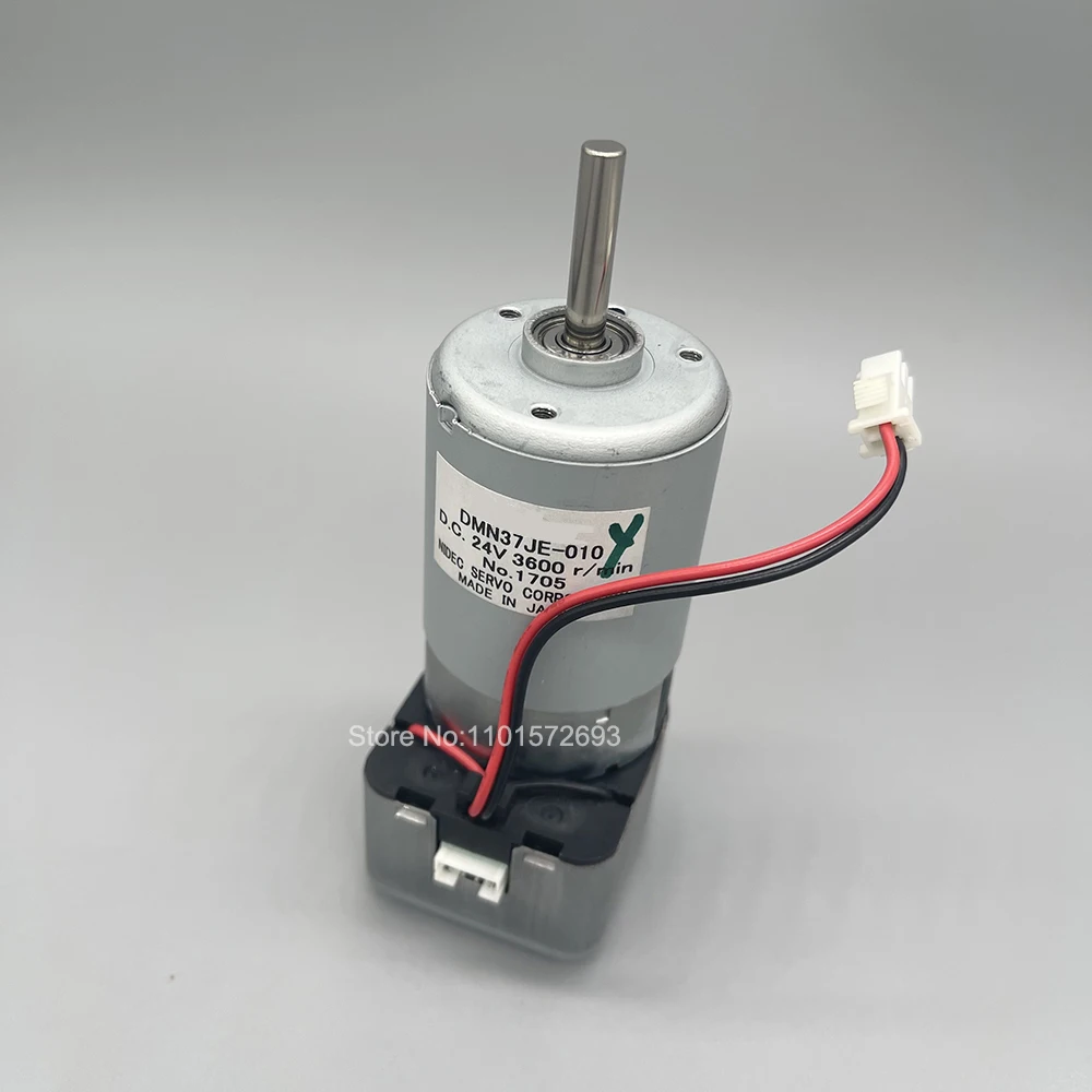 1PC Original CE6000 Y Servo Motor for Graphtec CE6000-40 CE6000-60 CE6000-120 Cutting Plotter Engine DMN37JE-010 Trolley Y Motor