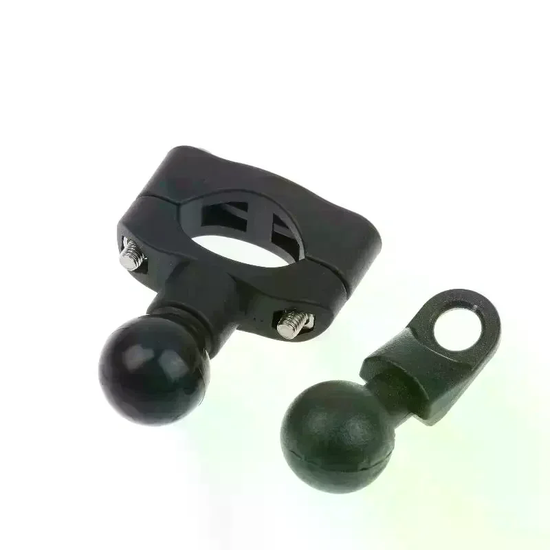 1 Set 2.3cm Ball Clamp Bracket For Motorbike Phone Holder PJ10/PJ13/PJ18 Motorcycle Handlebar Mount Base Kit Accessories