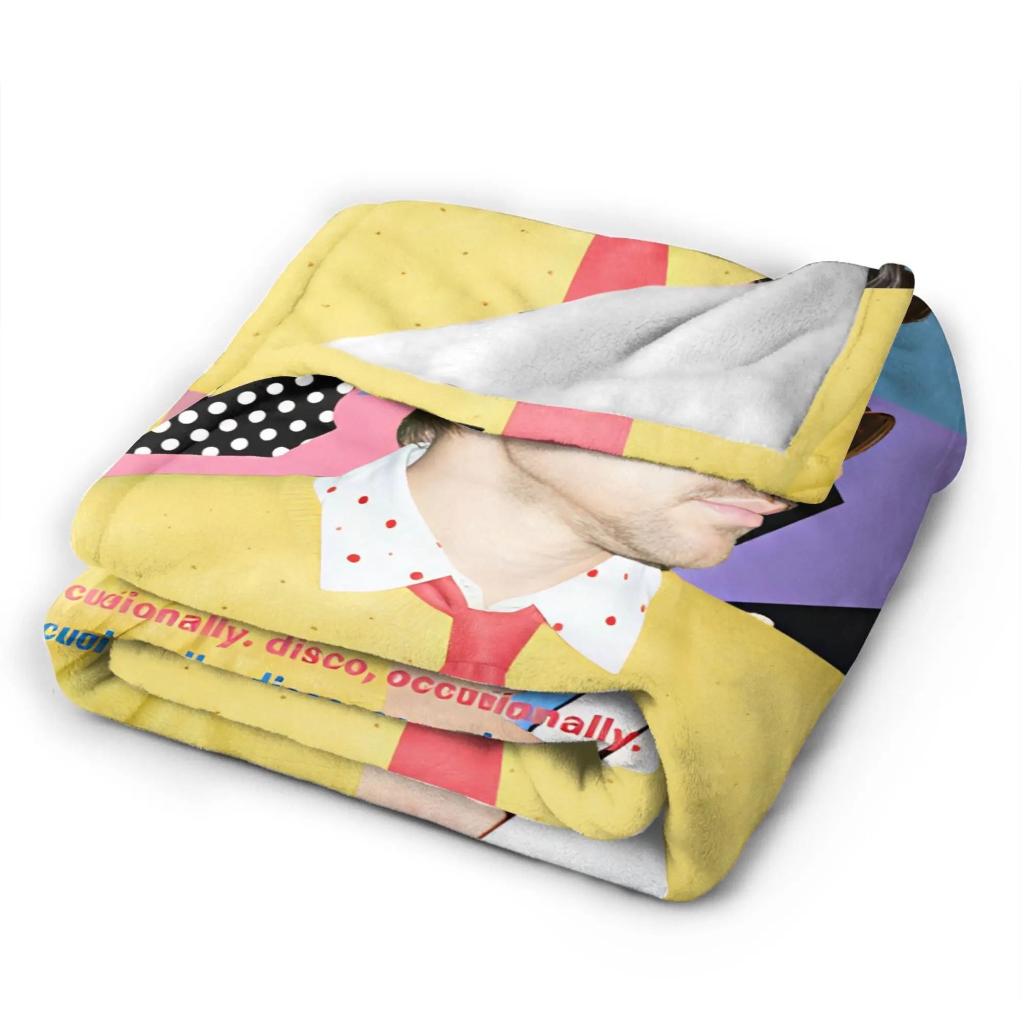 Cozy Throw Blanket Picnic Harrys S-Styles Kiss Al the Time Blanket  Flannel Bedspread For Living Room Casual Sofa Bed Cover