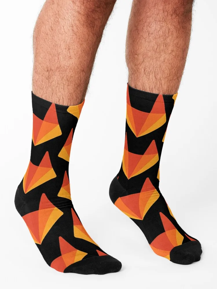 Gitlab Logo Socks Stockings man floor winter gifts christmas gift Men's Socks Women's