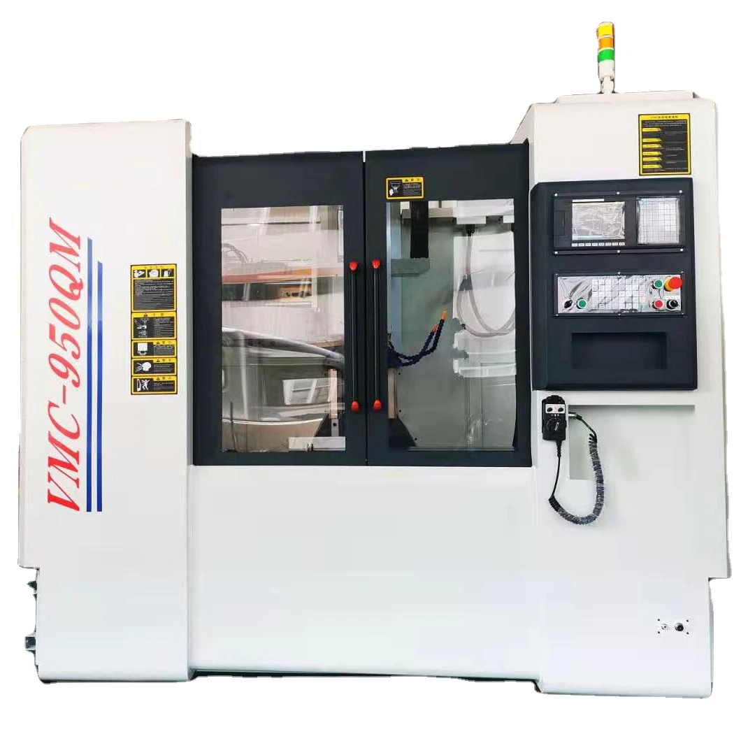 Vertical Machining Center NEWKer Control CNC 3 Axis Milling Machine 4 Axis  lathe machine for metal