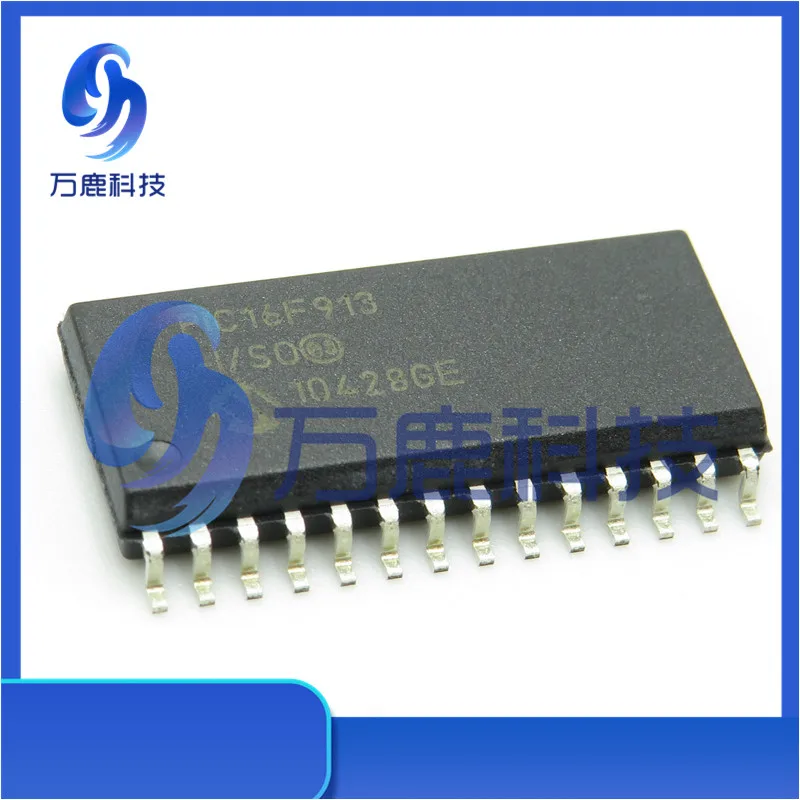 Pic16F913-I/So 28 Pin, 7 Kb Std Flash, 256 Ram, 25 I/O Pb Free Soic-28