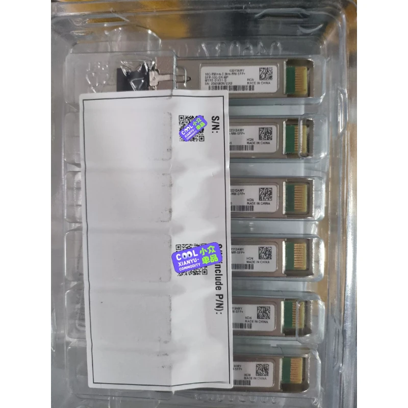 used for  SFP-10G-SR-MP OMXD30000 02318169 10G SFP+ SR 850nm 300m Duplex LC MMF DOM Transceiver