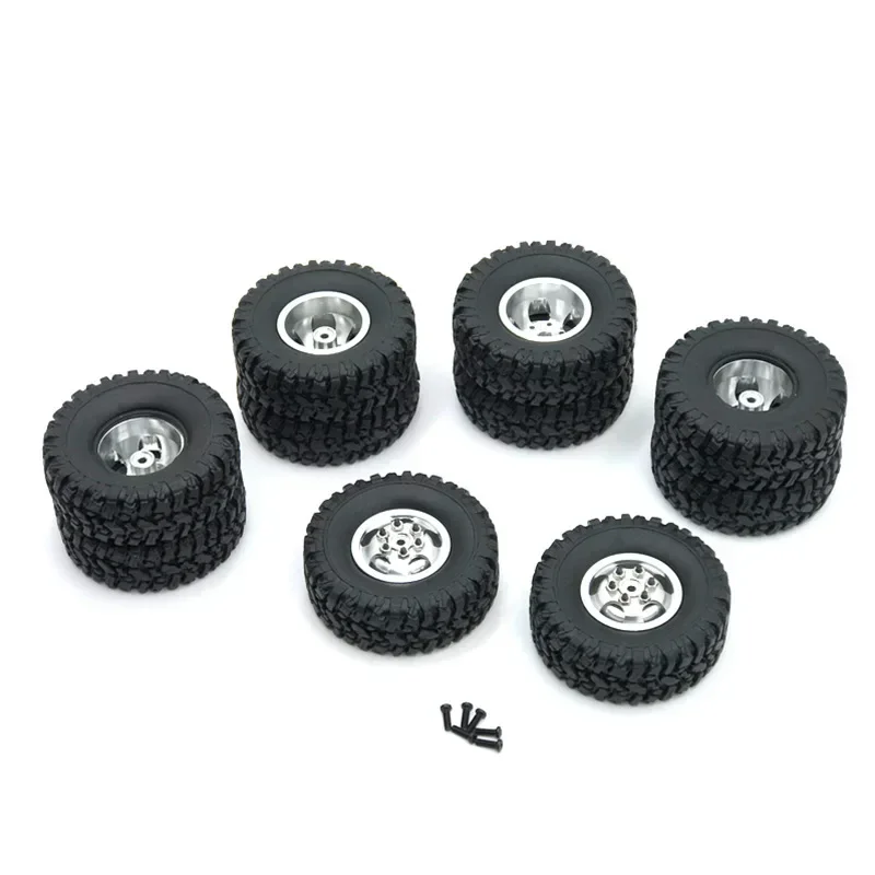 RC Car Wheel Upgrade Metal Hub Shockproof RC Car Spare Part Accessories for WPL C14 C24 B14 B24 B16 36 1/12 MN78 D90 MN99s 4/6WD