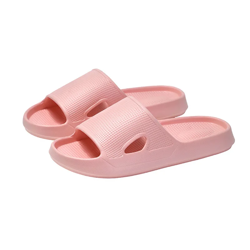 سميكة منصة سحابة النعال إيفا لينة وحيد وسادة الشرائح الصيف الشاطئ الوجه يتخبط النساء عدم الانزلاق الحمام المنزل النعال