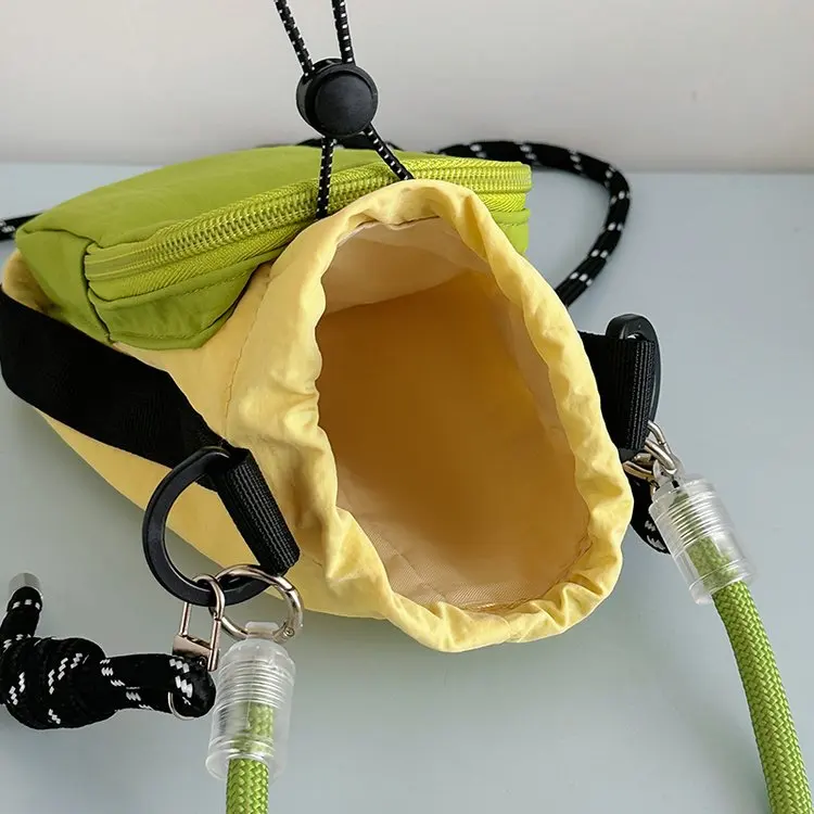 Lightweight Compact Durable Crossbody Bag for Outdoor Sports Travel Parent-Child Activities Japanese Style Simple Casual Design